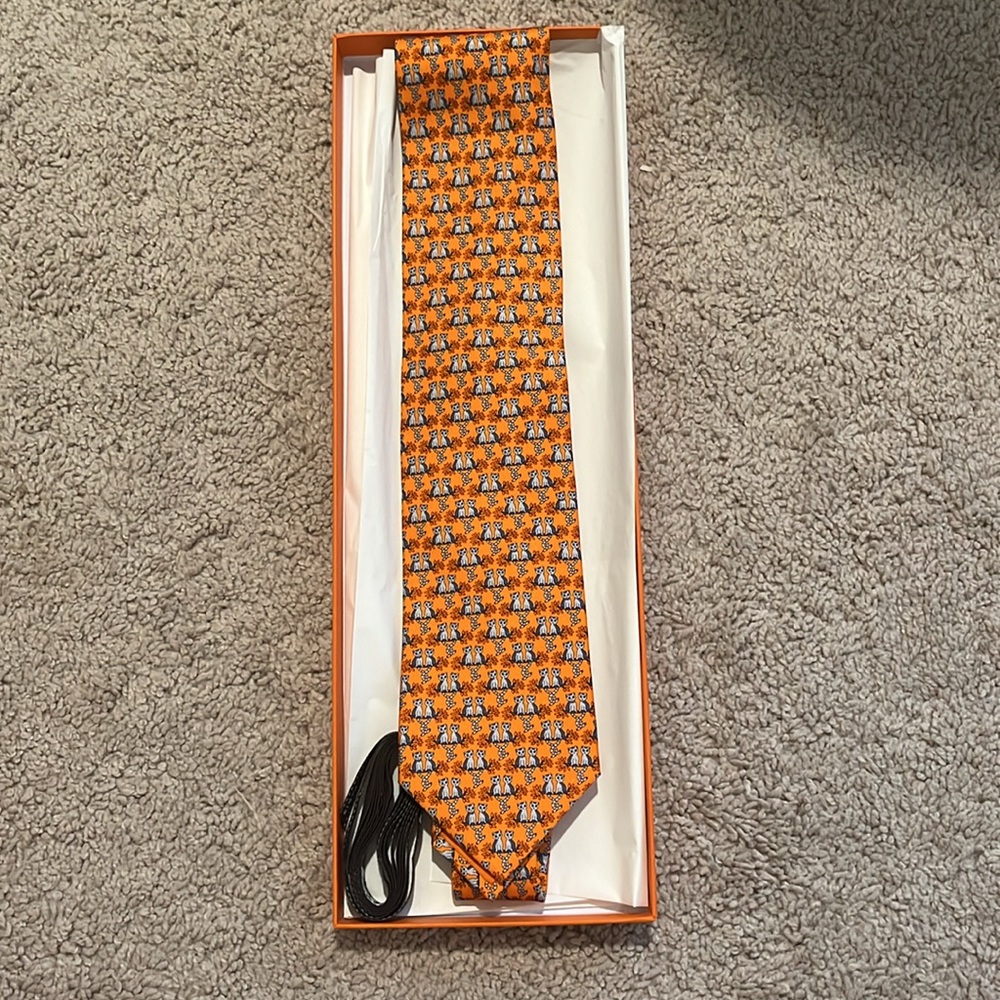 One Hermès Men's Tie